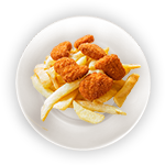 Kids 4 Pcs Nuggets & Chips 